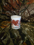 Peace Love Coffee Mug