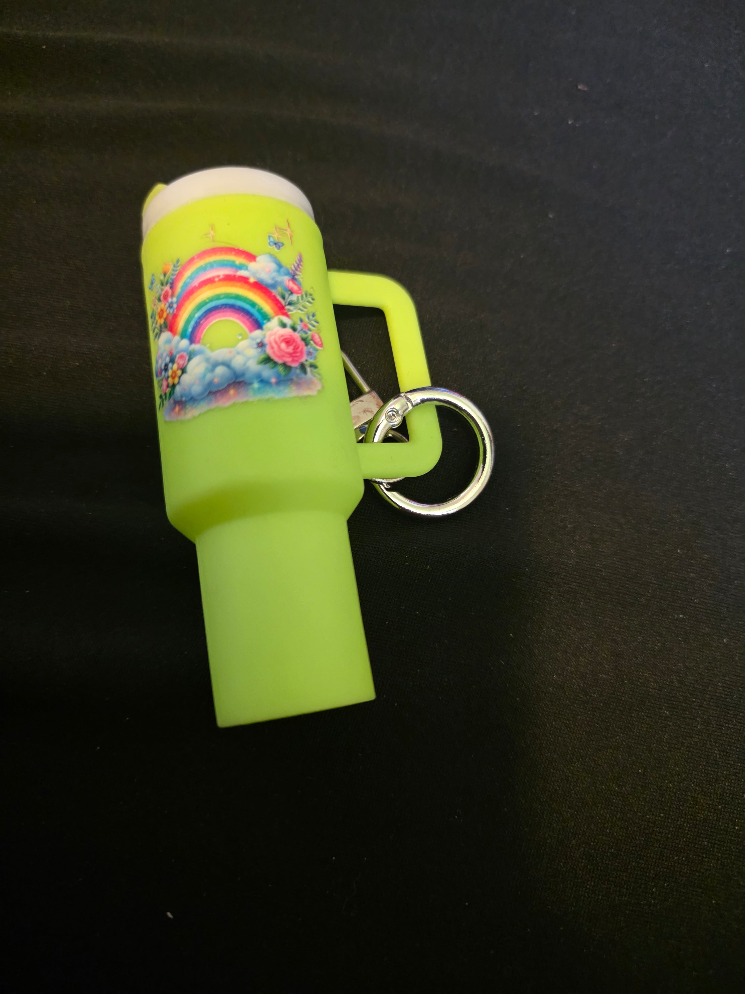 Mini Tumbler Keychain – Bright Colors & Floral Collection