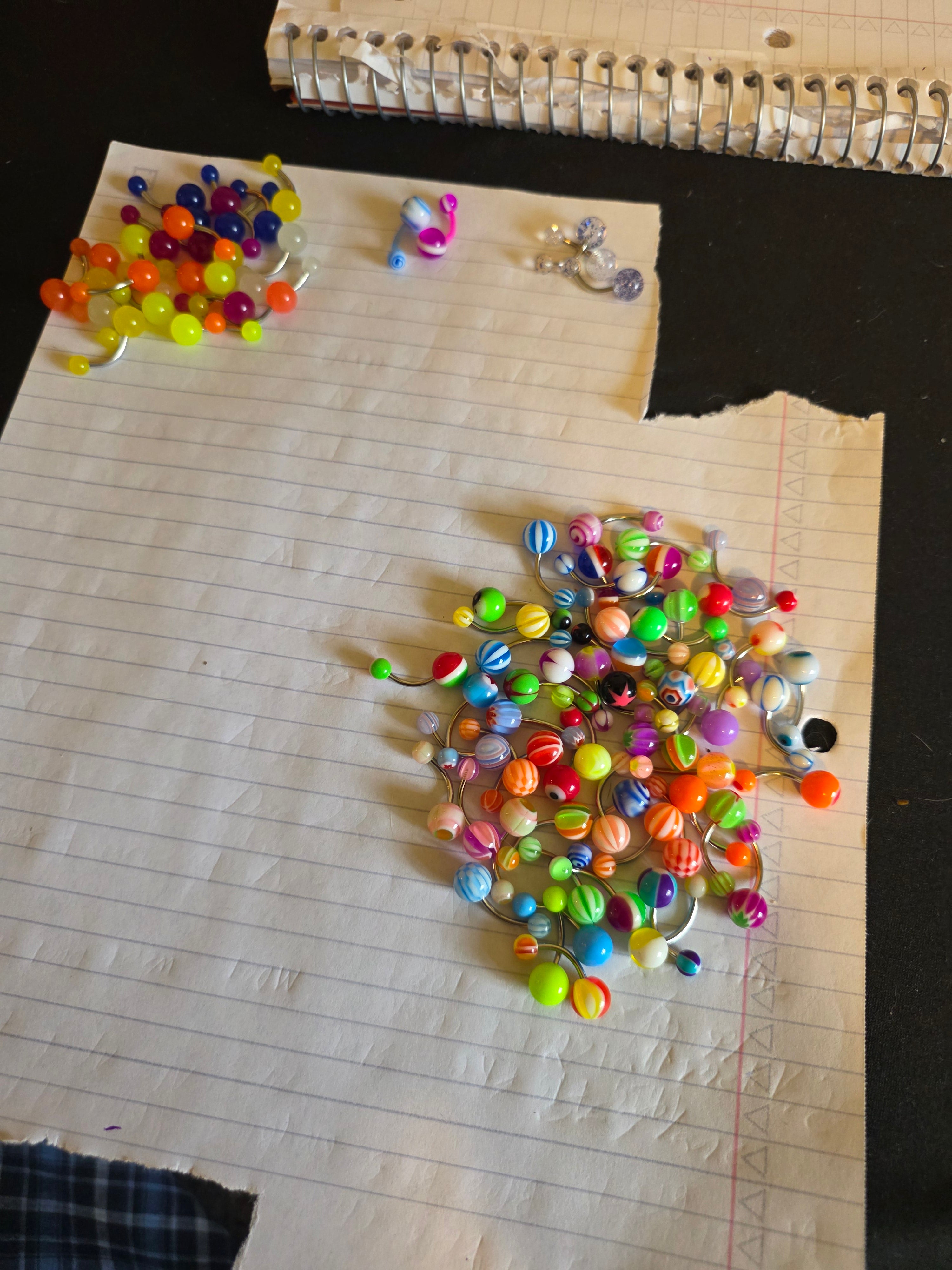 Random Belly Ring Collection