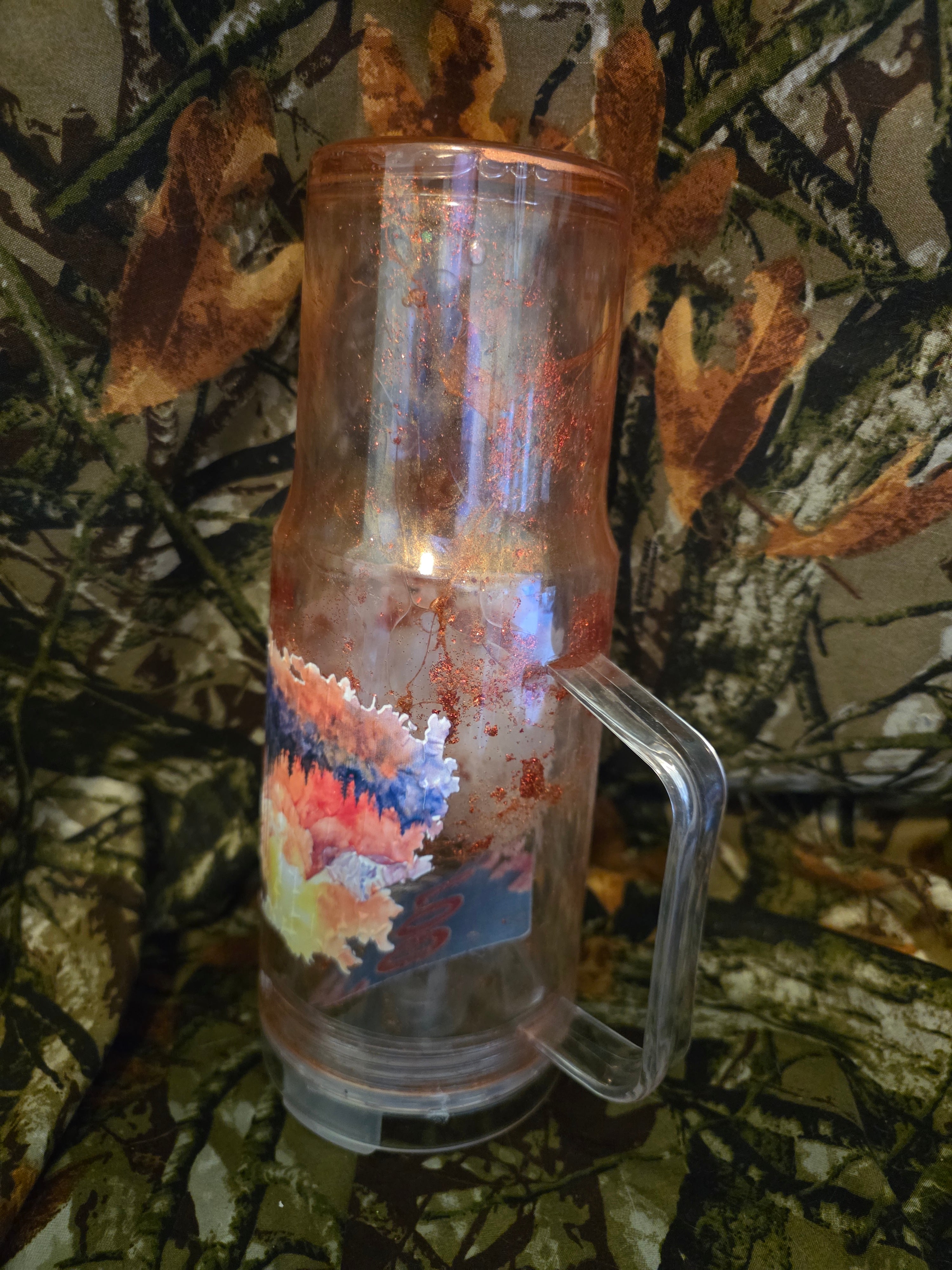 Mountain Sunset 40 oz Snow Globe Tumbler – Discounted