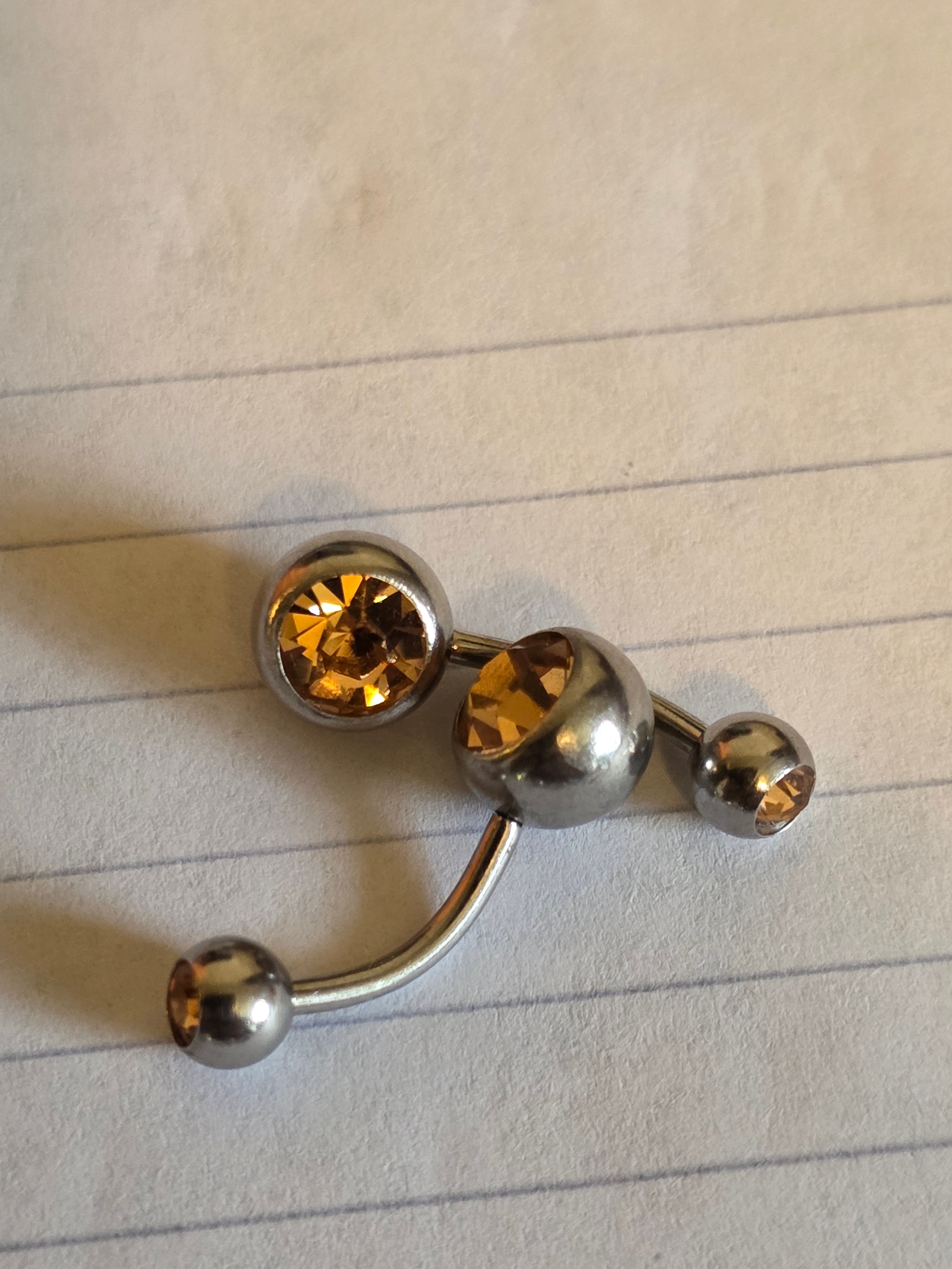 Surgical Steel Belly Rings – Crystal, Gem & Decorative Styles