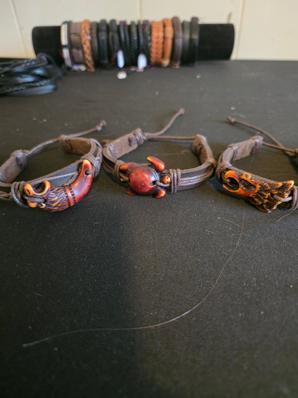 Animal Leather Bracelet Collection