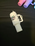 Coffee & Beverage Mini Tumbler Keychain & ChapStick Holder