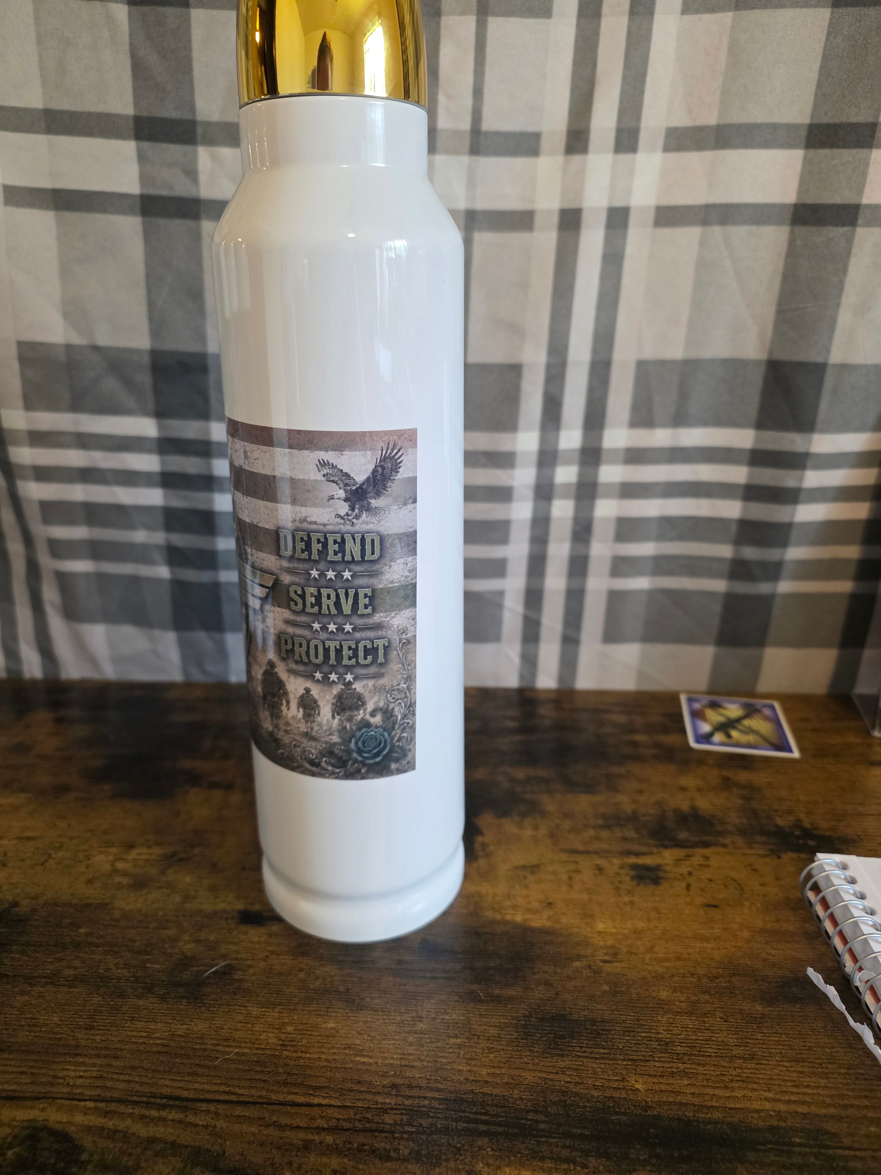 National Guard 32 oz Bullet Thermos – Always Ready, Always There