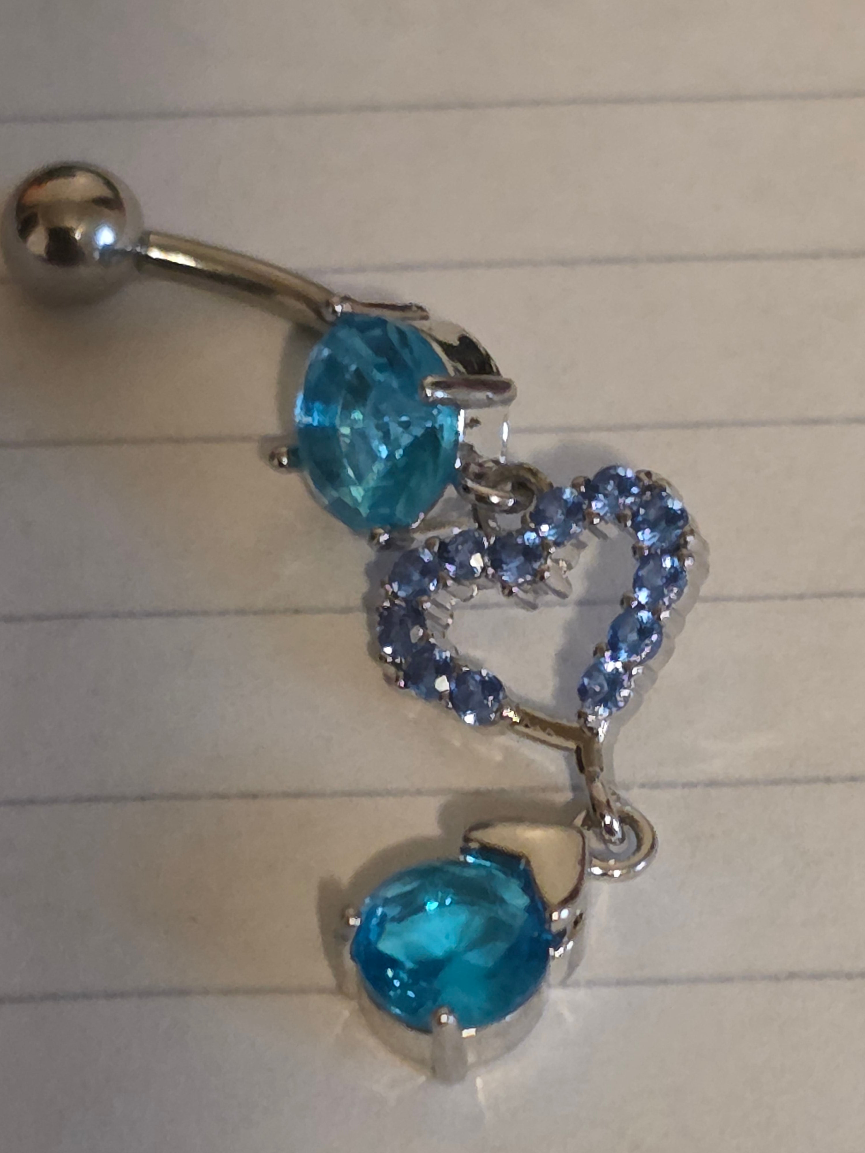 Dangle Belly Ring Collection – Hearts, Roses, Gems & Specialty Designs