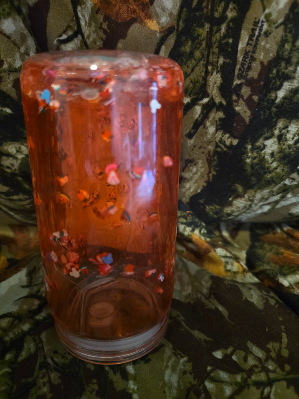 16 oz Plastic Snow Globe Tumbler – Too Many Kids Not Enough Caffeine Design
