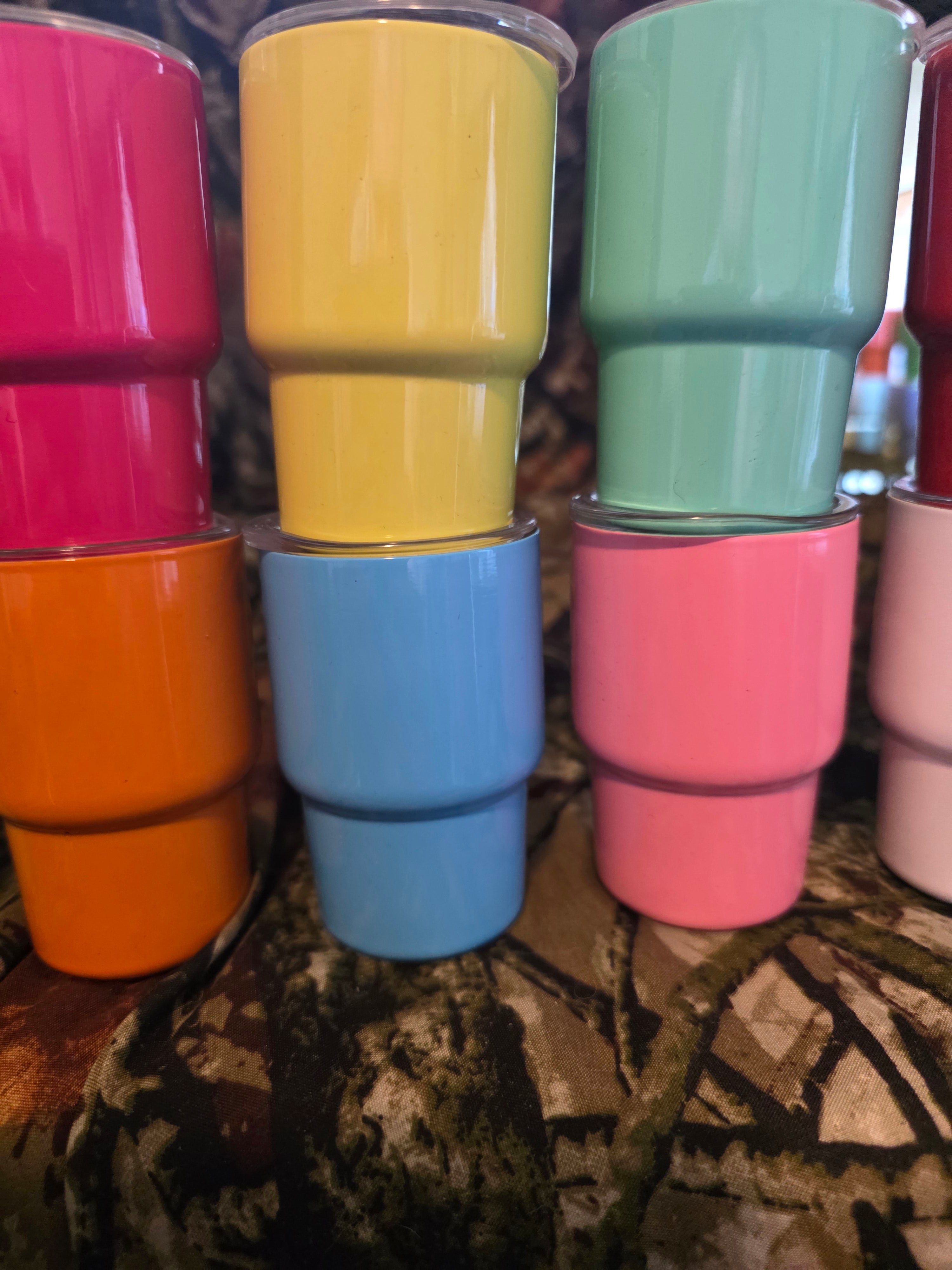 Mini Stainless Steel Tumblers – Choose Your Color