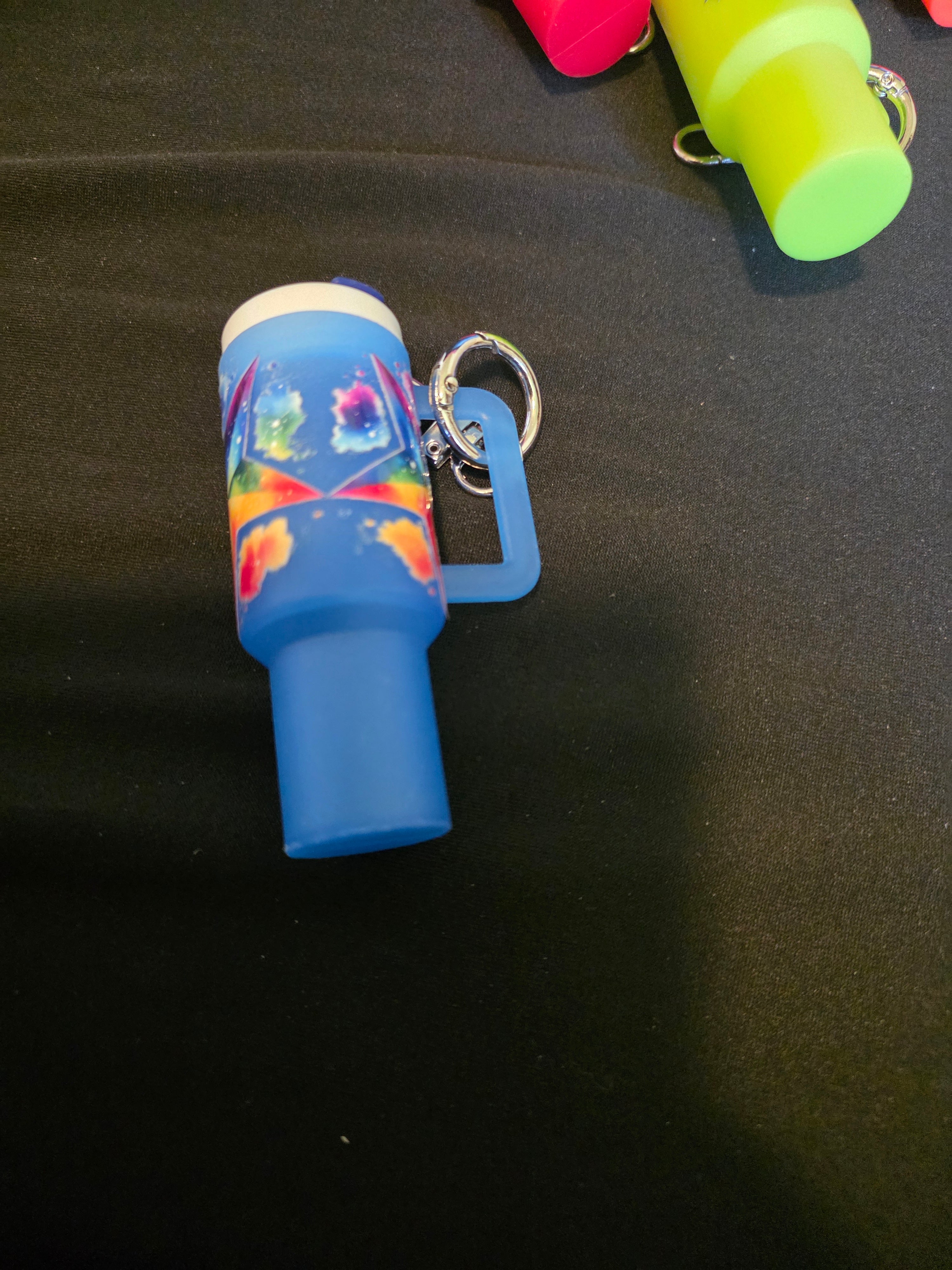 Mini Tumbler Keychain – Bright Colors & Floral Collection