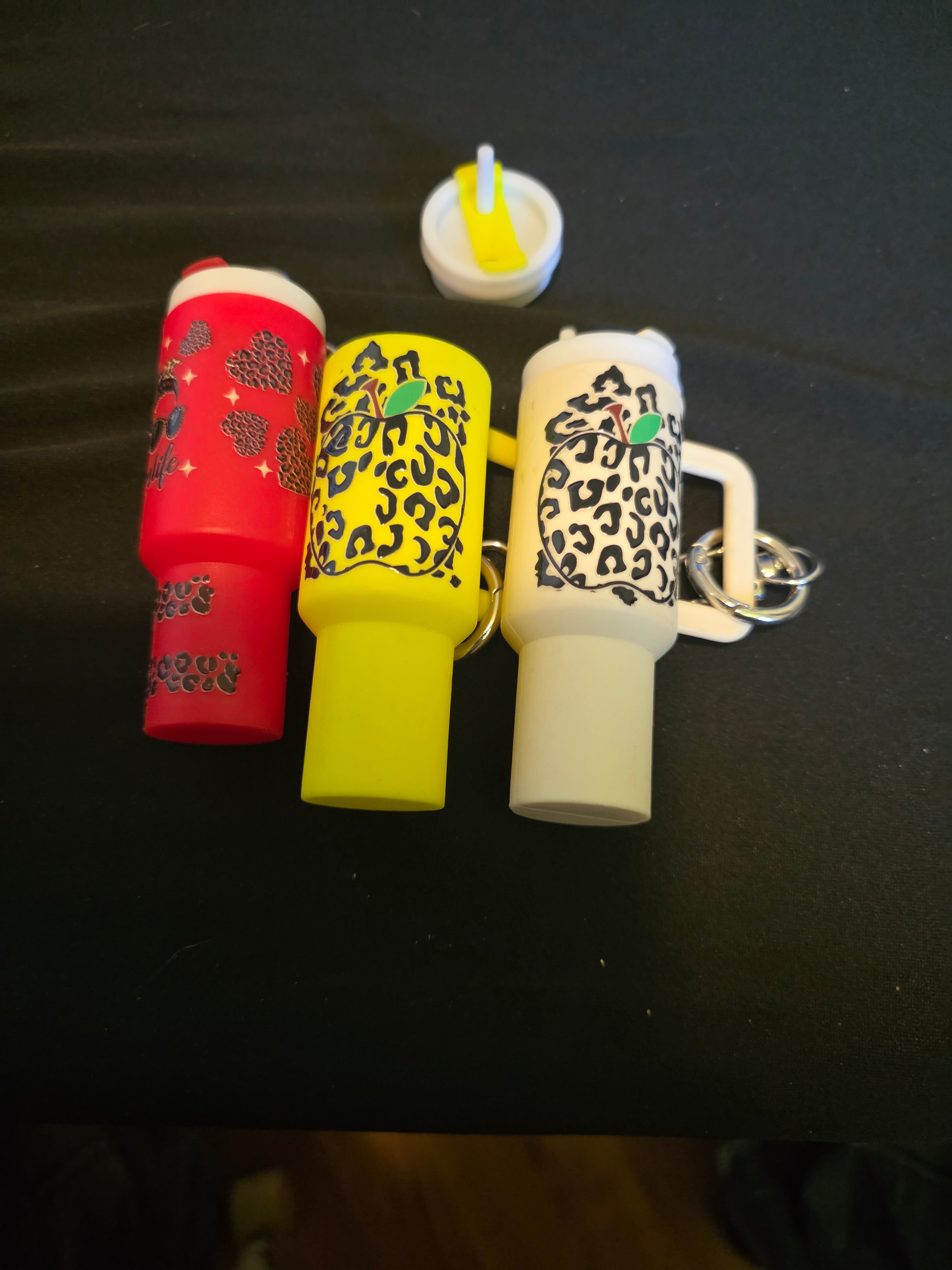 Mini Tumbler Keychain – Animal Print Collection