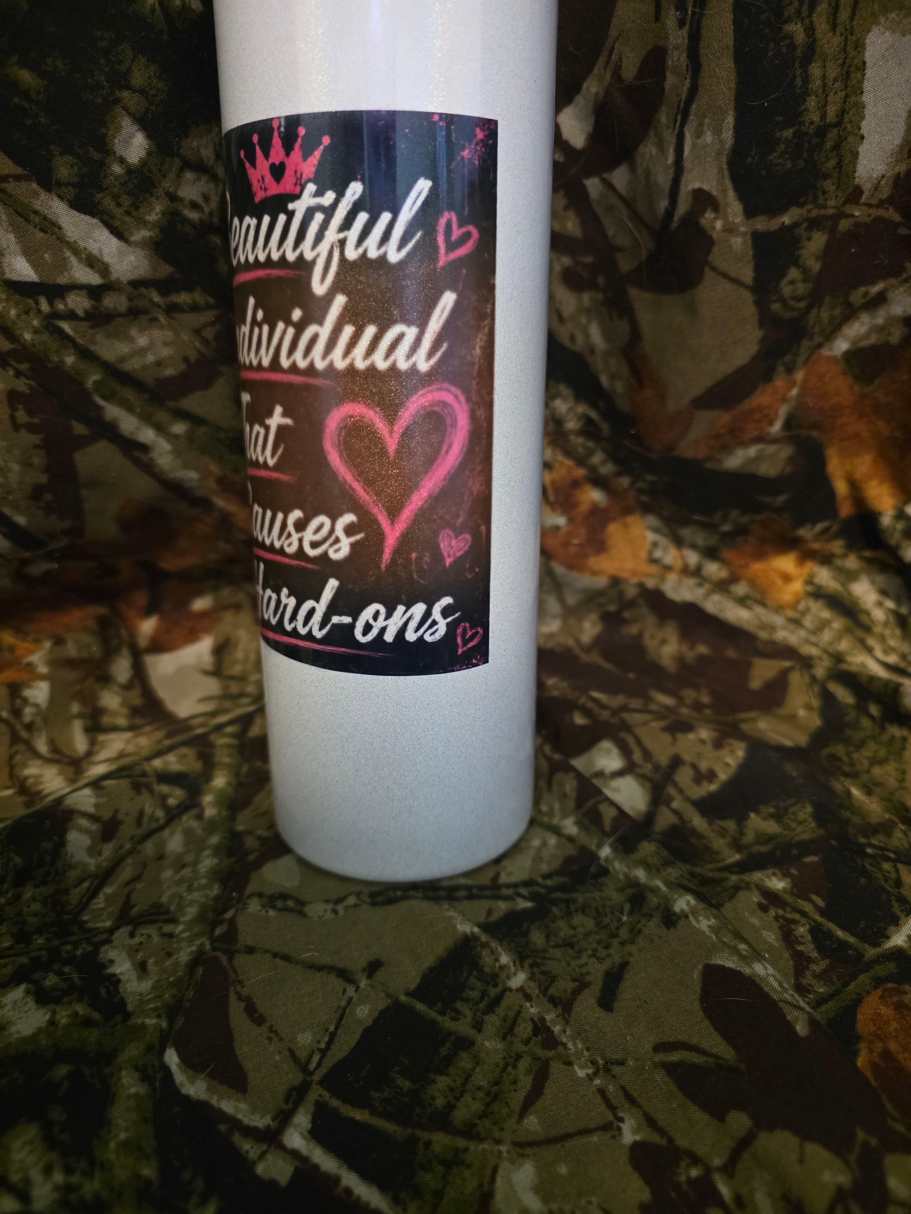 B.I.T.C.H. Beautiful Individual That Causes Hard-Ons 20 oz Skinny Tumbler