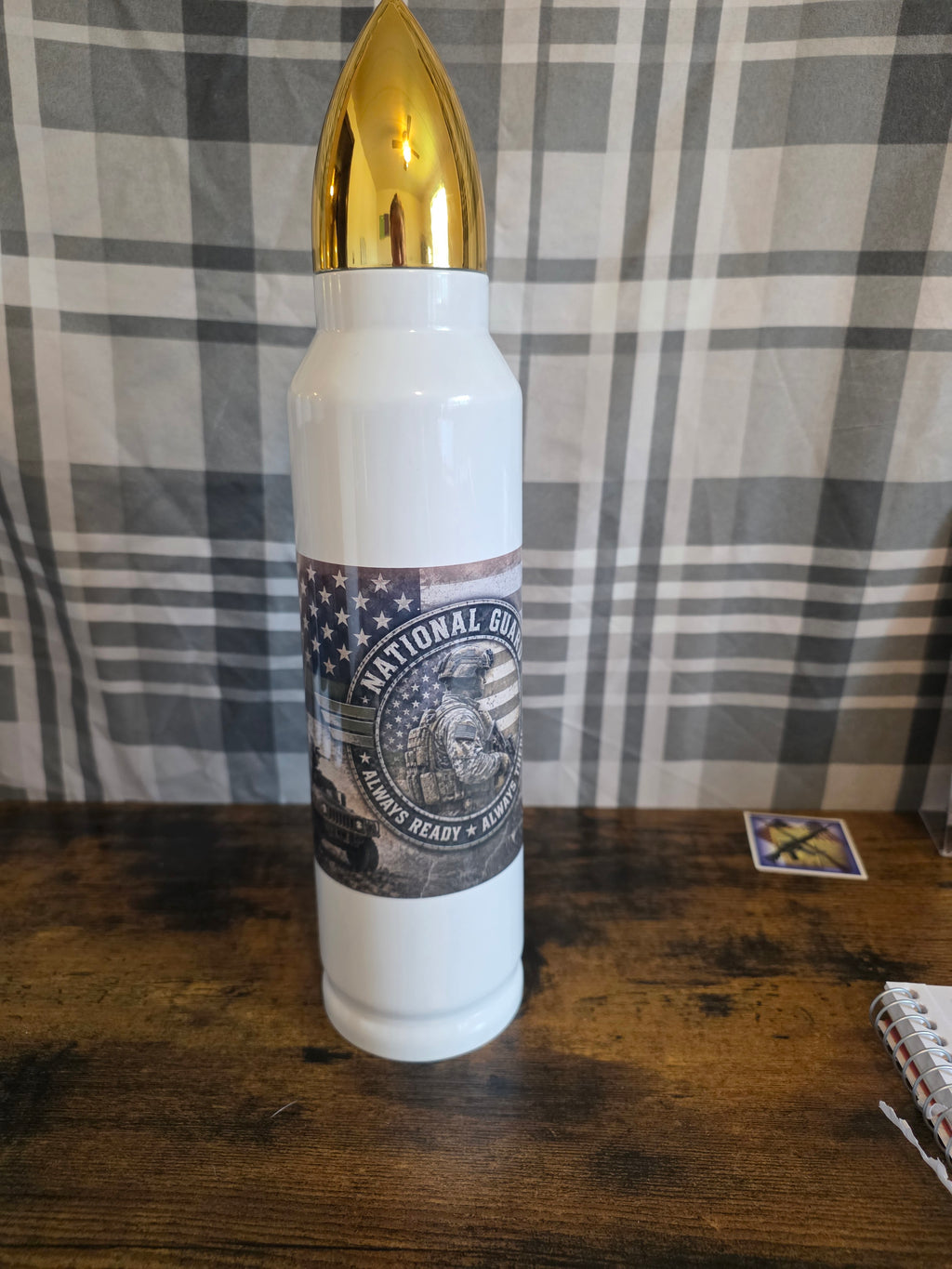 National Guard 32 oz Bullet Thermos – Always Ready, Always There