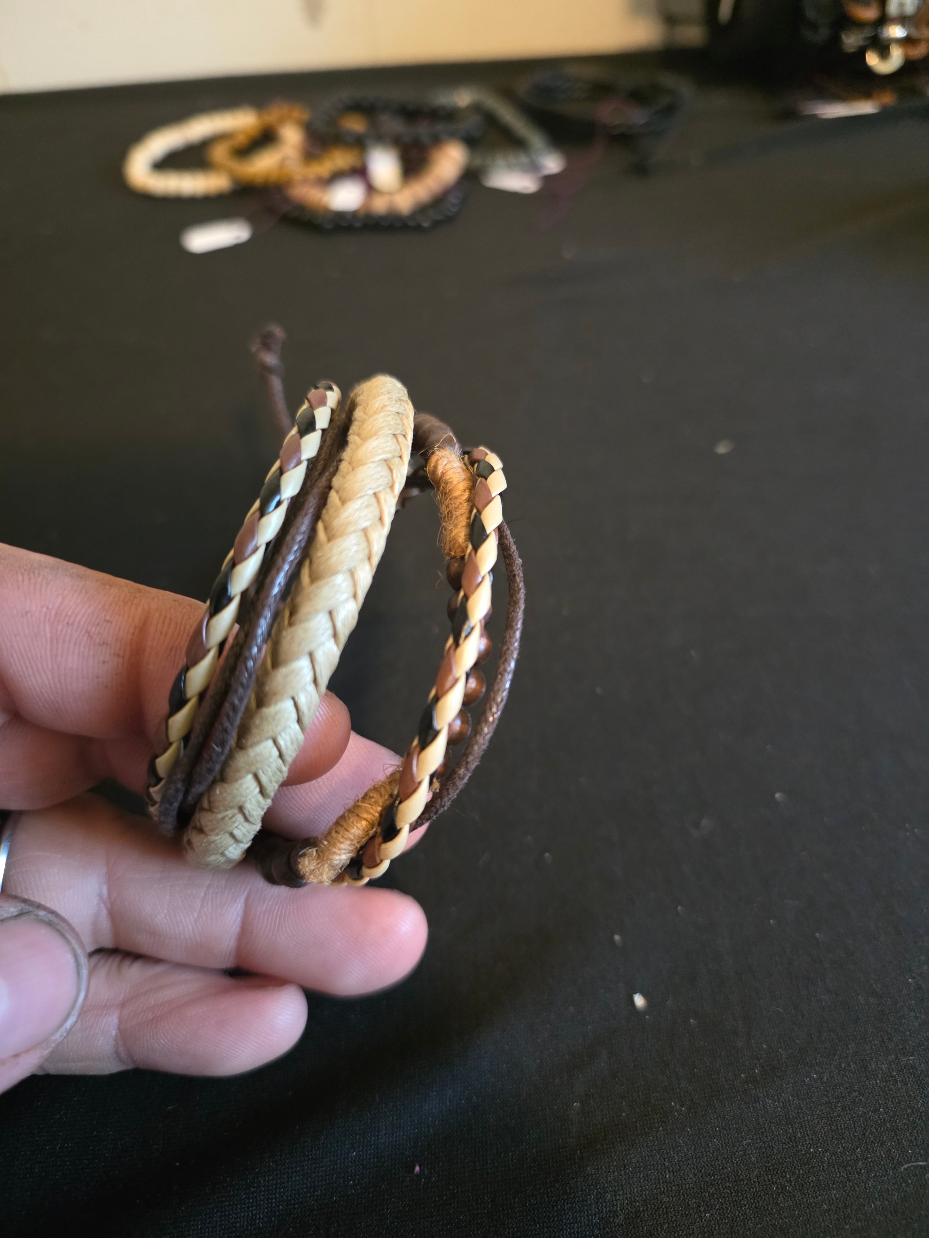 Natural Bead Bracelet Collection – Wood, Stone & Natural Style Stretch Bracelets