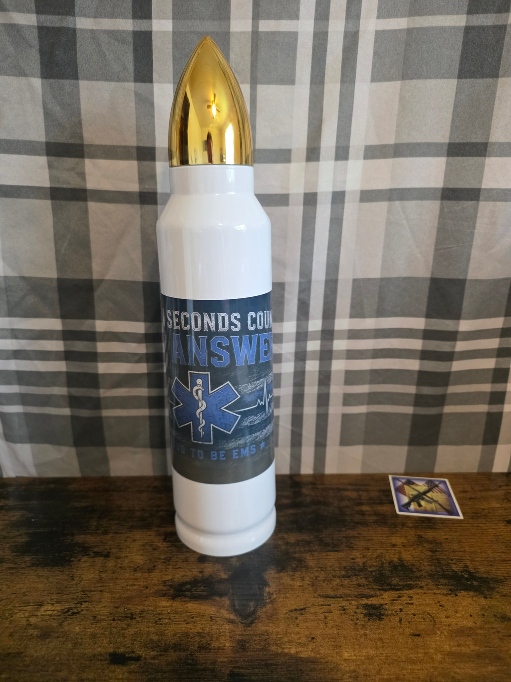 EMS Seconds Count 32 oz Bullet Thermos