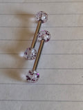 Glitter & Color Barbell Piercing Jewelry – Surgical Steel