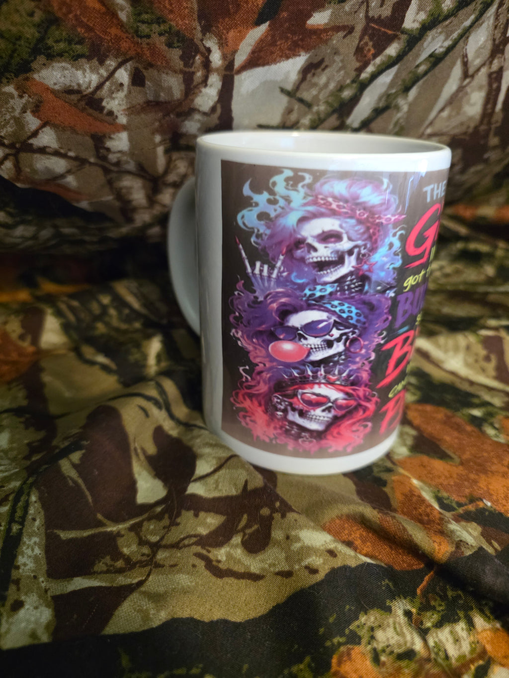 Good Girl / Bitch Came Out Coffee Mug – Funny Skull Attitude Mug