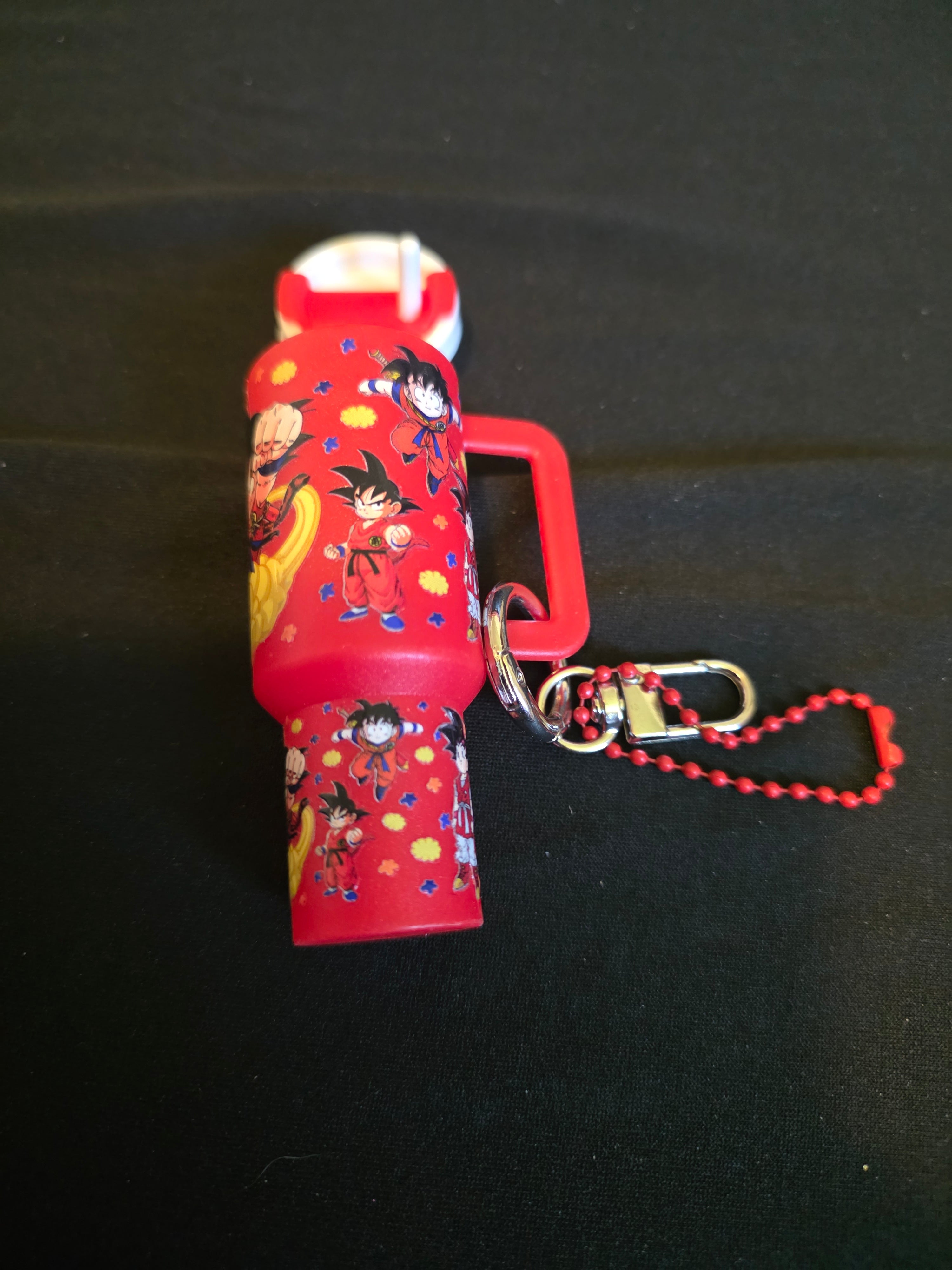 Mini Tumbler Keychain – Anime Collection