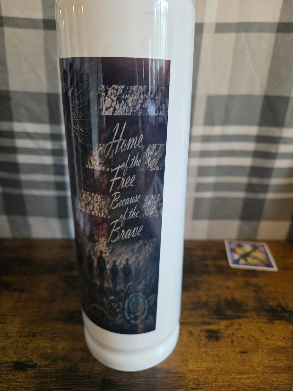Veteran Honor & Courage 32 oz Bullet Thermos