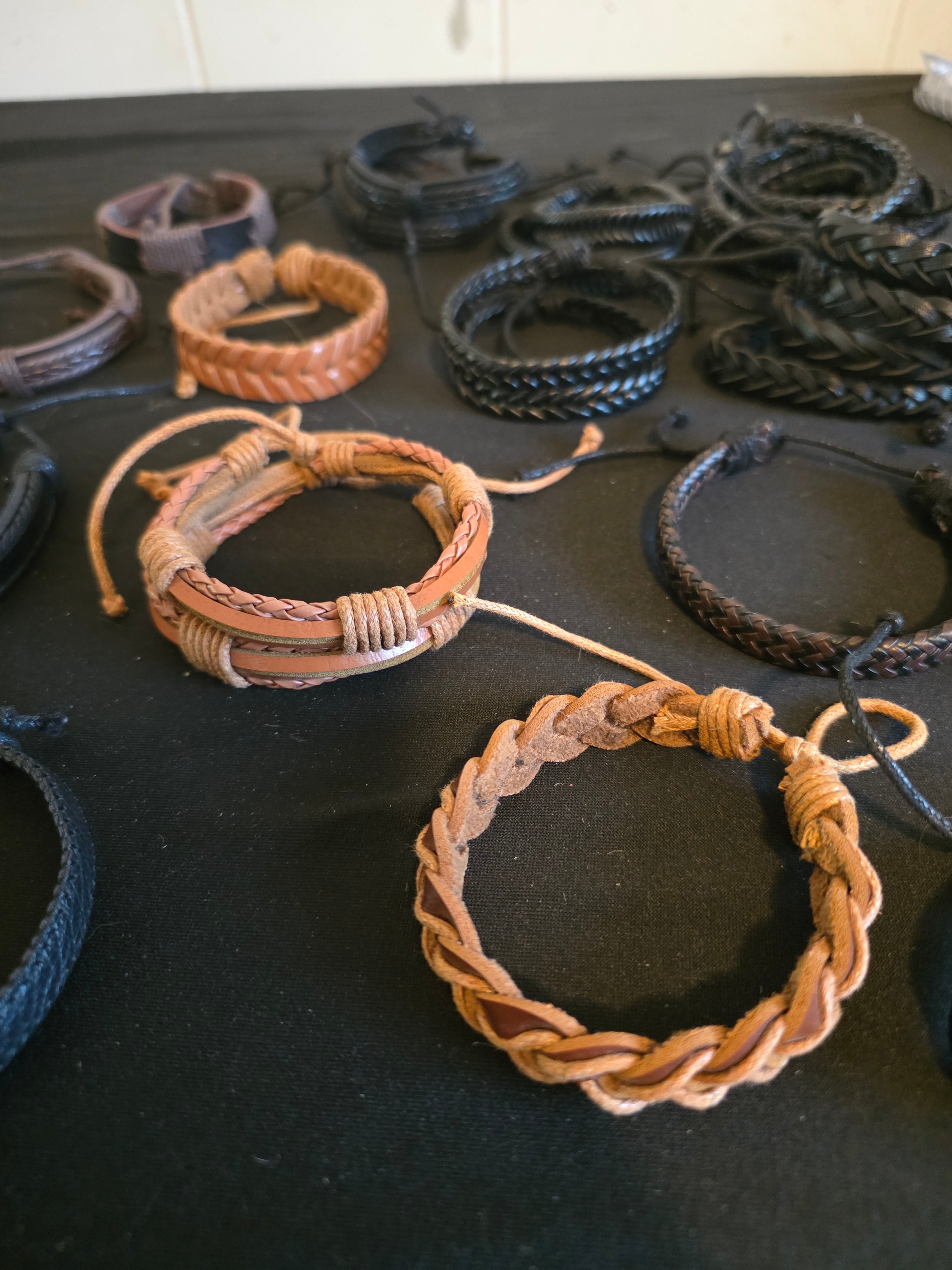 Classic Leather Bracelet Collection