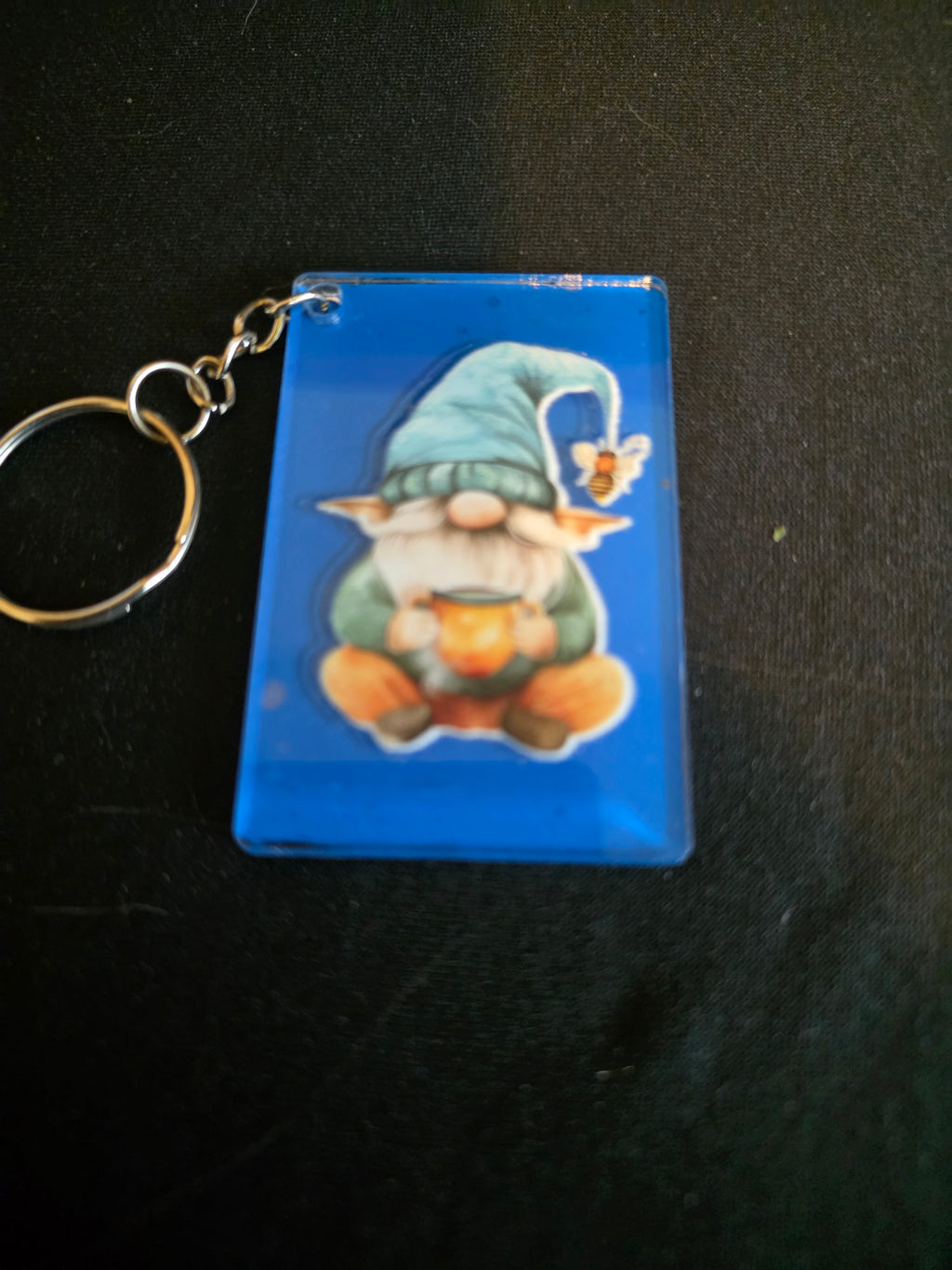 Handmade Acrylic Square Keychains – Assorted Designs