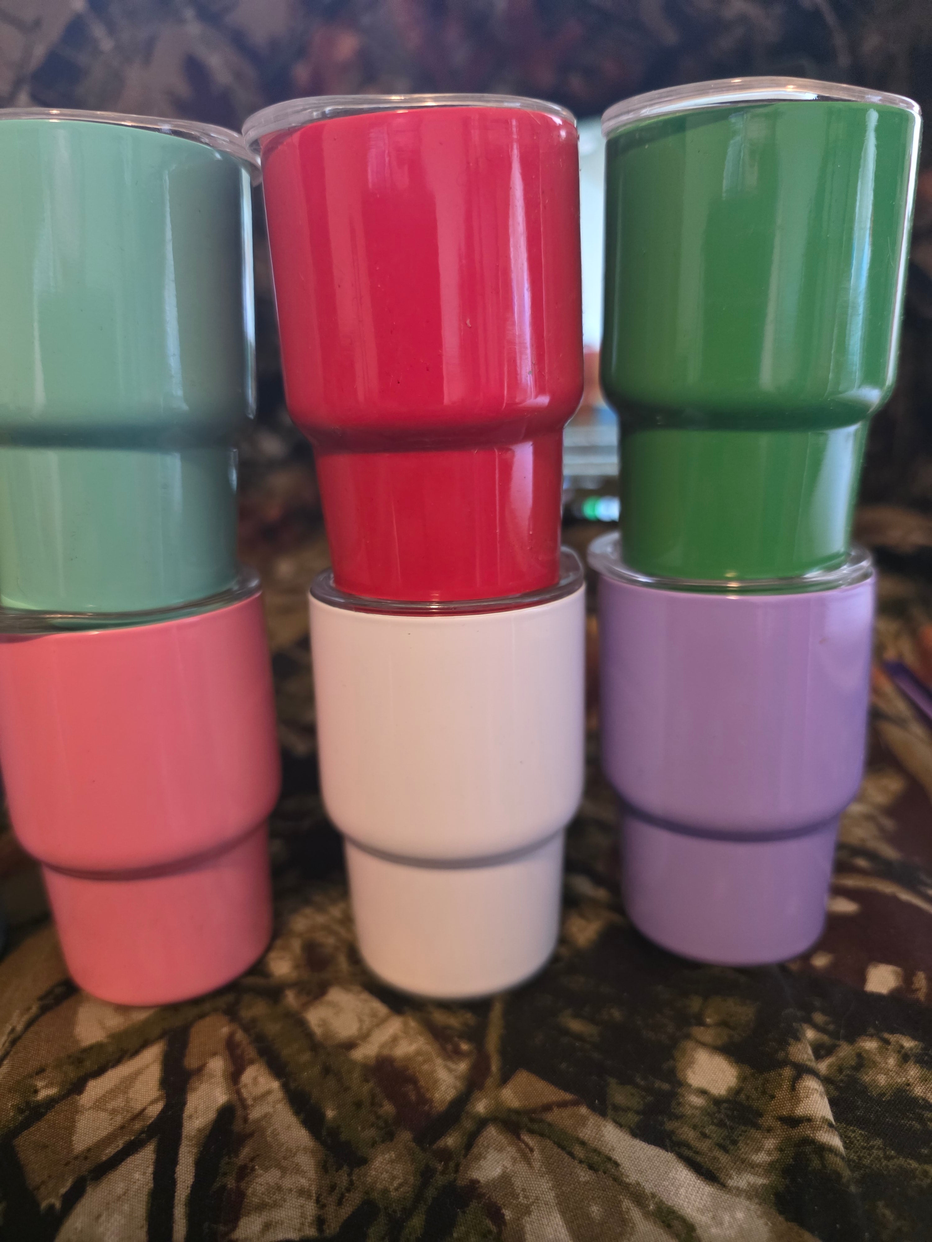Mini Stainless Steel Tumblers – Choose Your Color
