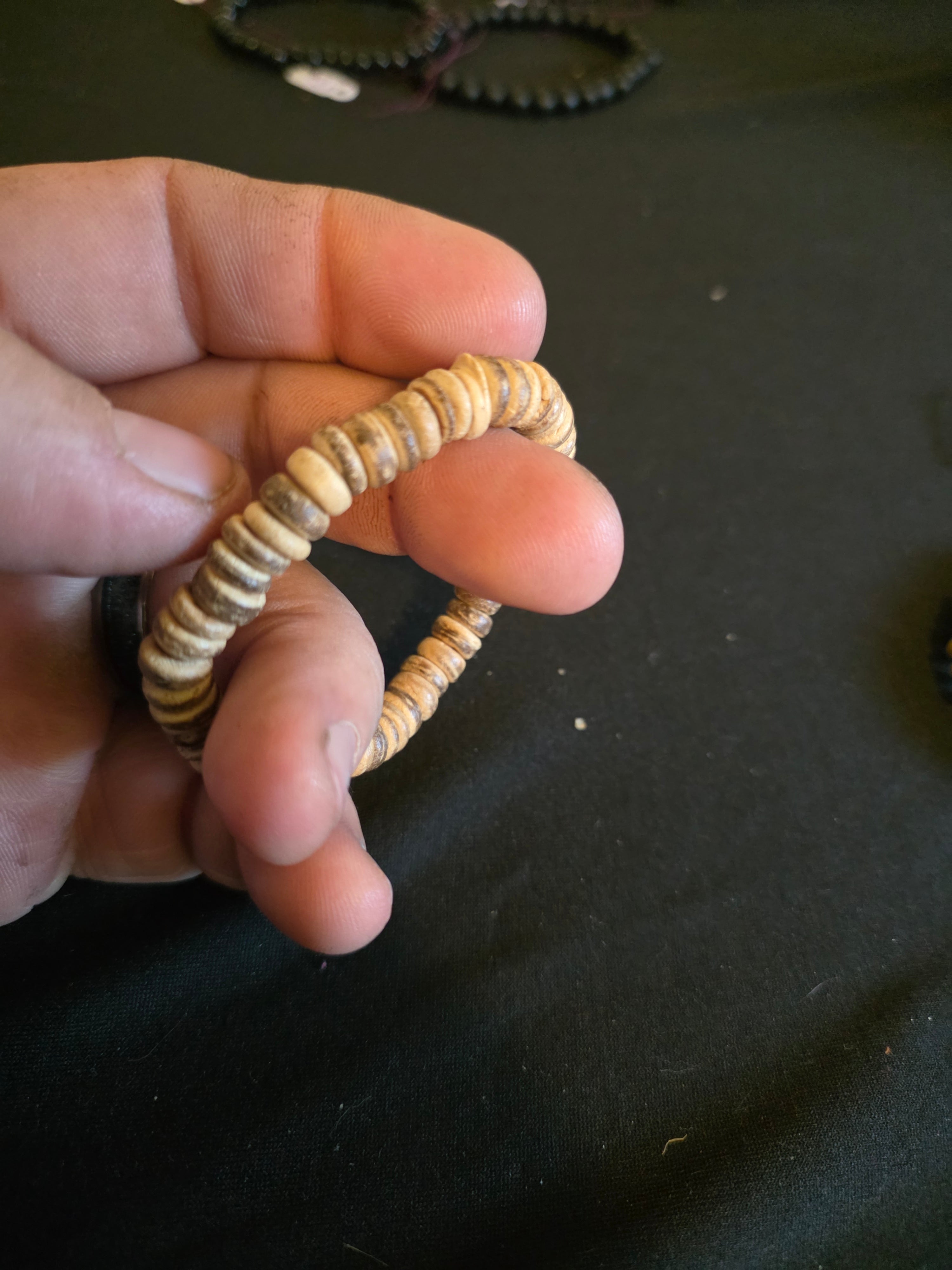 Natural Bead Bracelet Collection – Wood, Stone & Natural Style Stretch Bracelets