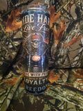 20 oz Stainless Steel Biker Skull Tumbler – Ride Hard Live Free