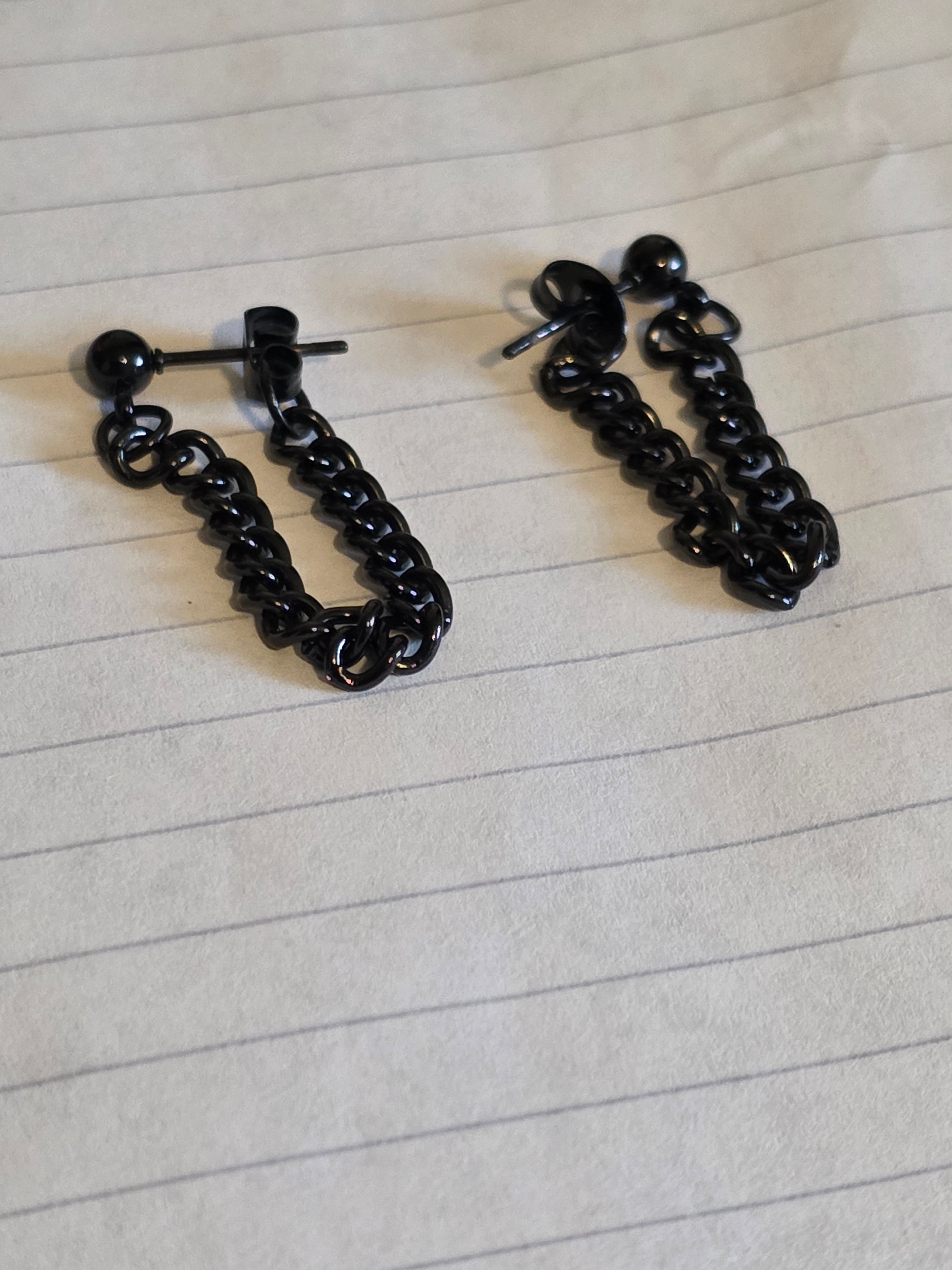 Surgical Steel Black Body Jewelry & Earrings Collection
